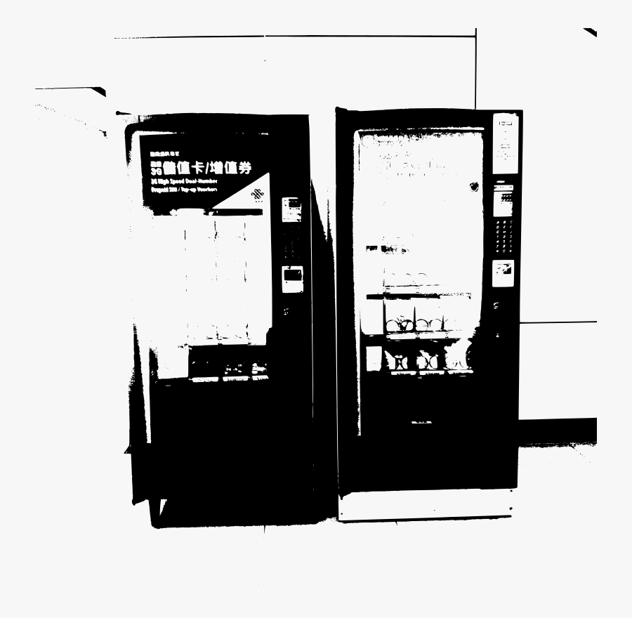 Shenzhen Border Crossing Scenes - Monochrome, Transparent Clipart