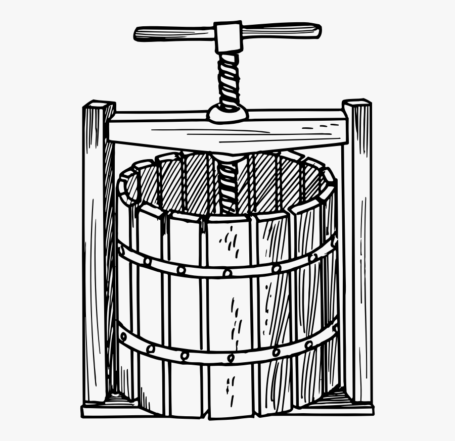 Wine Press - Wine Press Clipart, Transparent Clipart