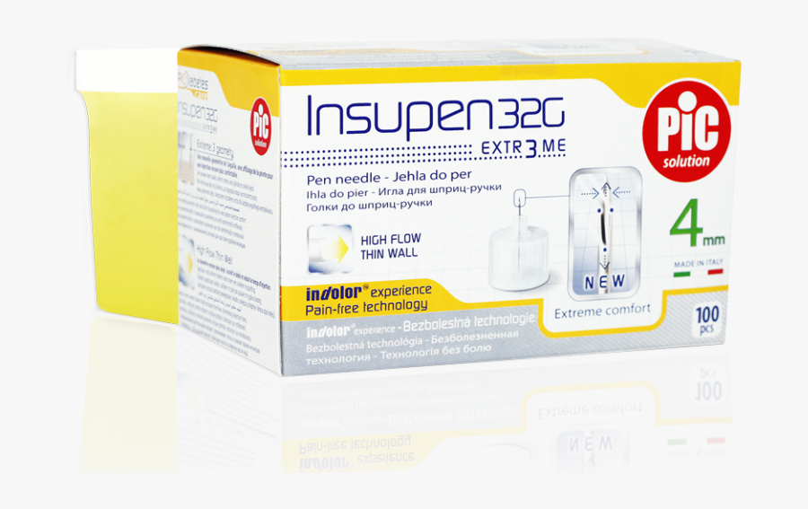 Syringe Clipart Insulin Pen - Box, Transparent Clipart