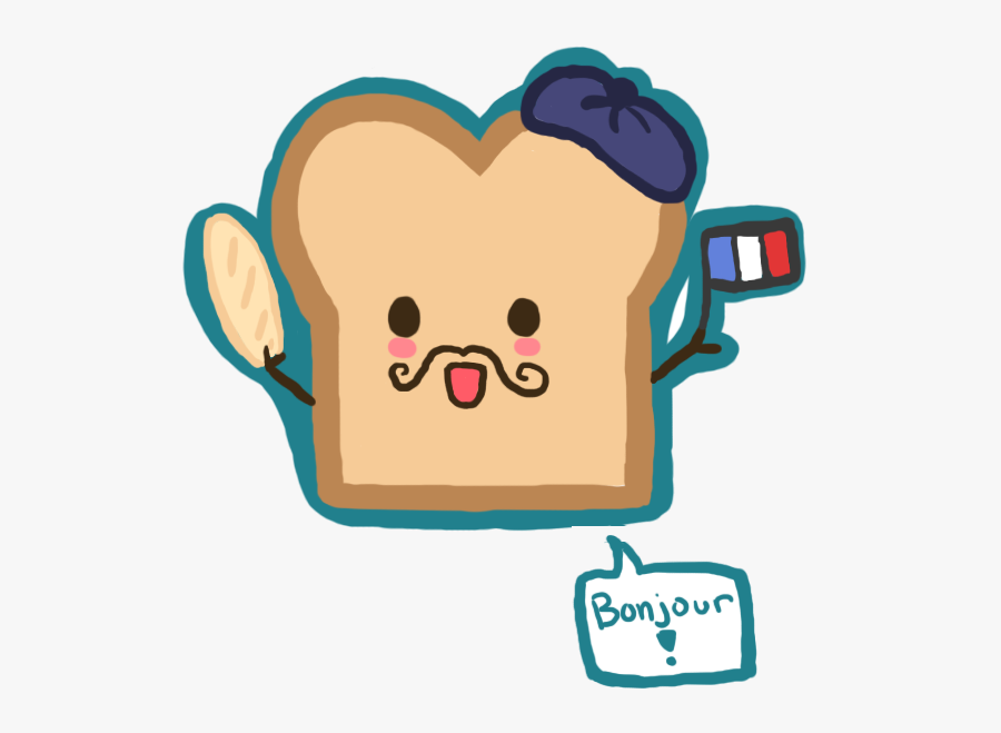 French Toast Clipart, Transparent Clipart