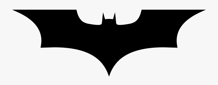Batman Clipart Batman Silhouette - Batman Dark Knight Rises Logo, Transparent Clipart