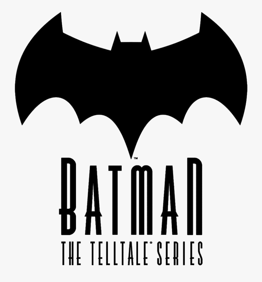 Telltale Series Batman Logo, Transparent Clipart