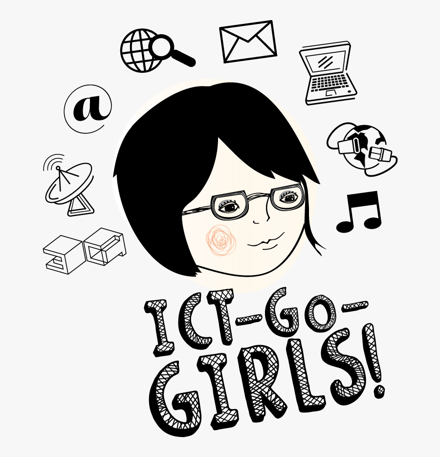 Ict Go Girls - Example Brochure Of Ict, Transparent Clipart