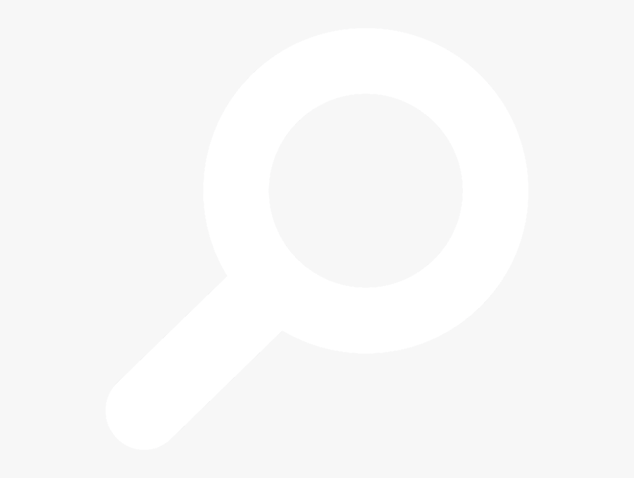 Lupa Blanca Icono Png, Transparent Clipart