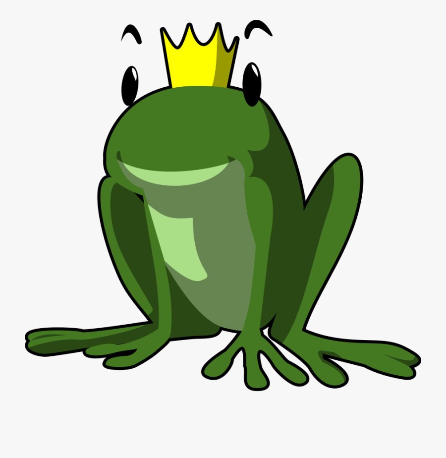 Frog Prince Clipart - Frog King Clip Art, Transparent Clipart