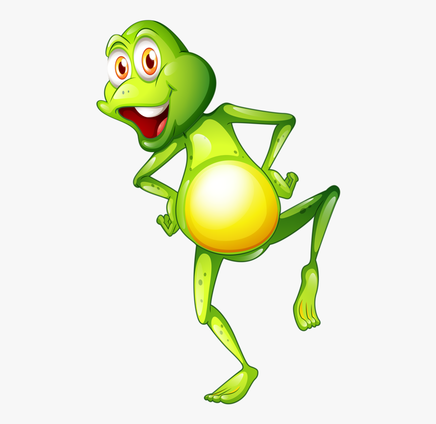 Png Cute Frogsfunny - Frog With Big Belly, Transparent Clipart