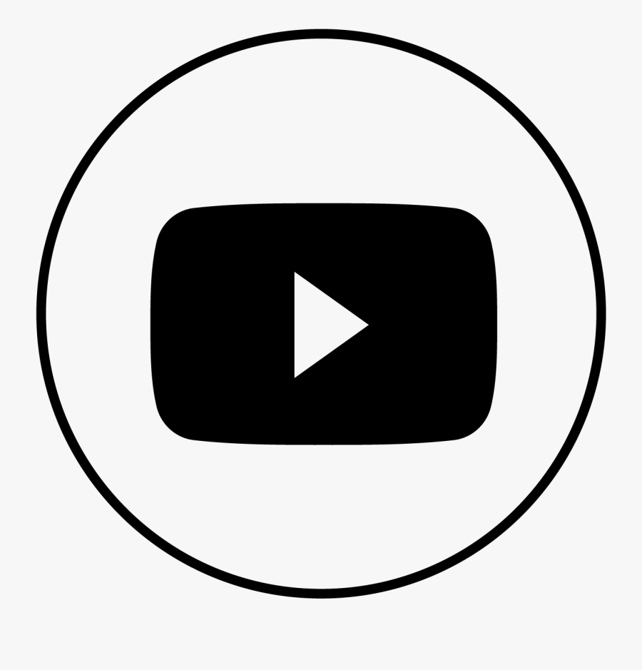 Transparent November Clip Art Black And White - Youtube Logo Black And White Transparent, Transparent Clipart