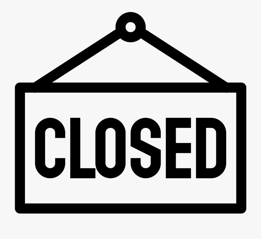 Shop Will Remain Closed, Transparent Clipart