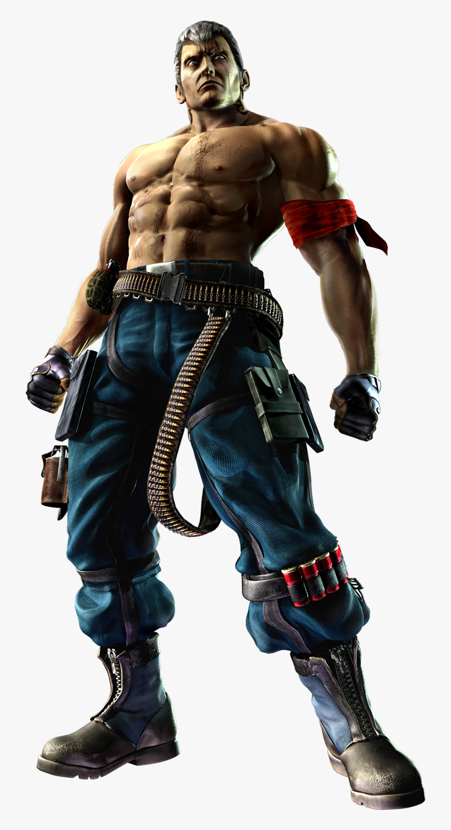 King - Tekken - Tekken Bryan Fury, Transparent Clipart