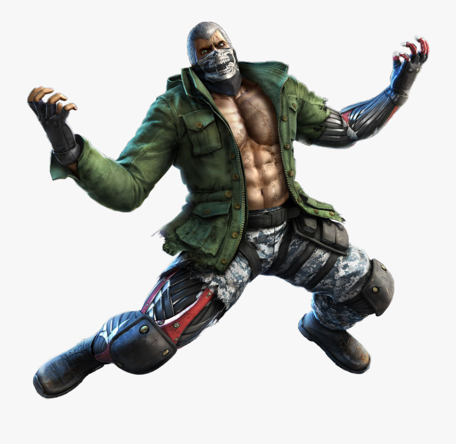 Tekken Player Png Clipart - Tekken Bryan Fury, Transparent Clipart
