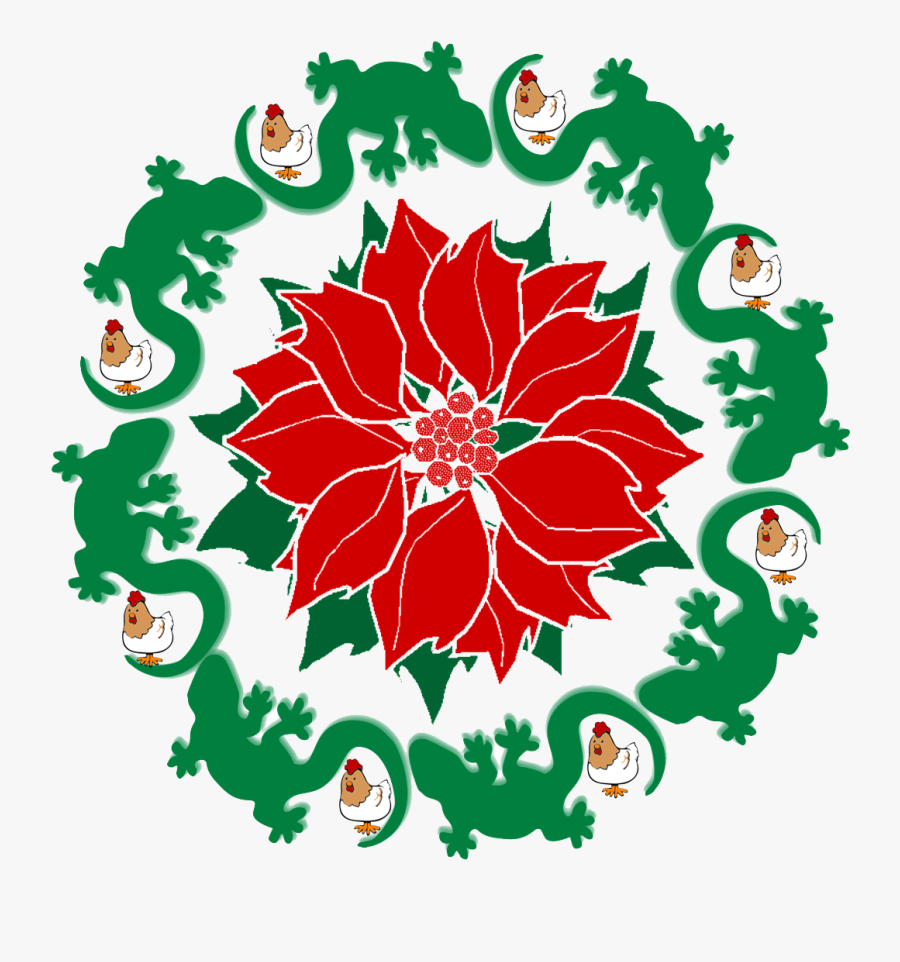 Wreath - Christmas Day, Transparent Clipart