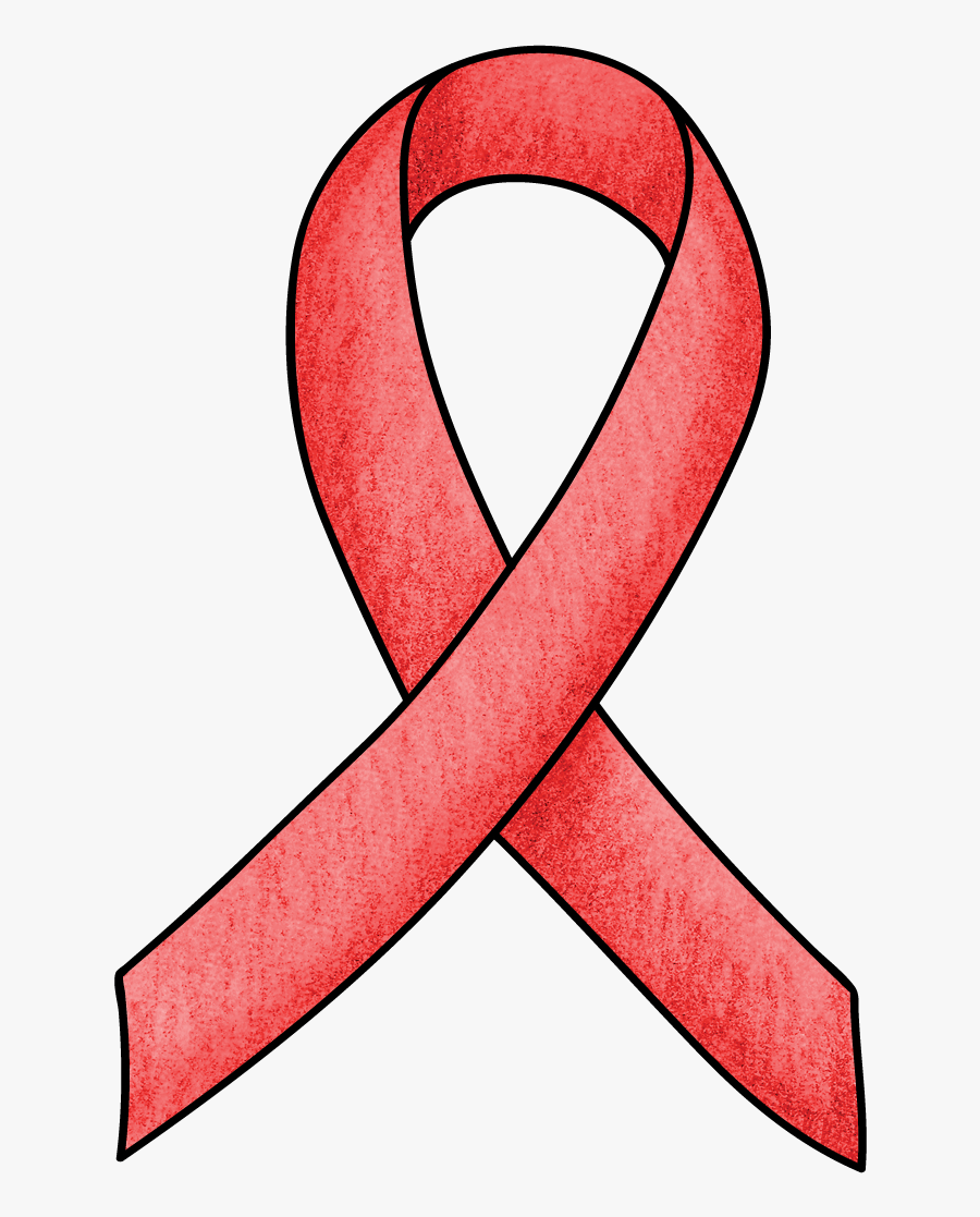 A Red Ribbon To Encourage Kids To Remain Drug Free, Transparent Clipart