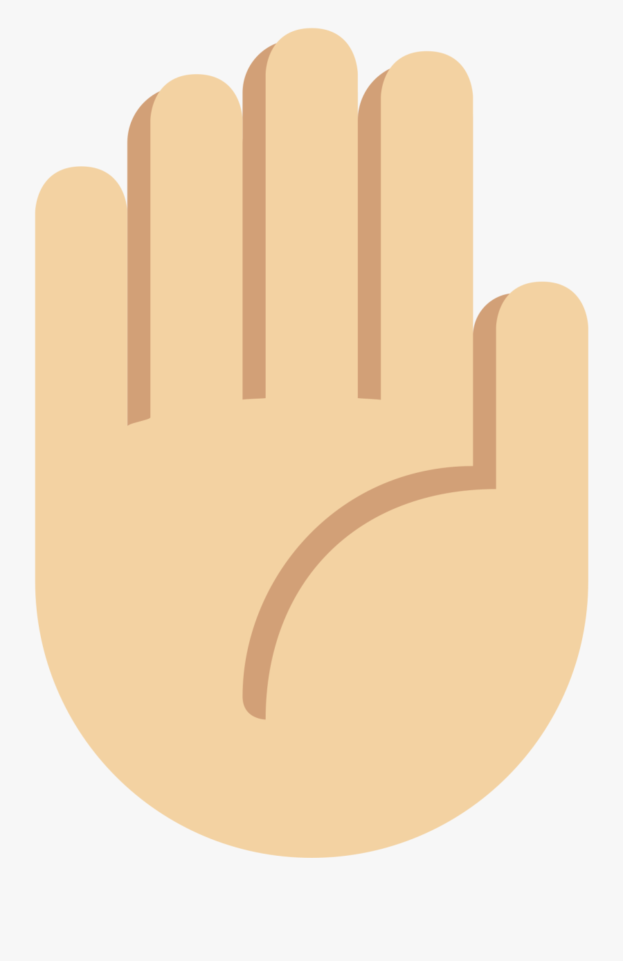 Boi Hand Emoji Png - Illustration, Transparent Clipart
