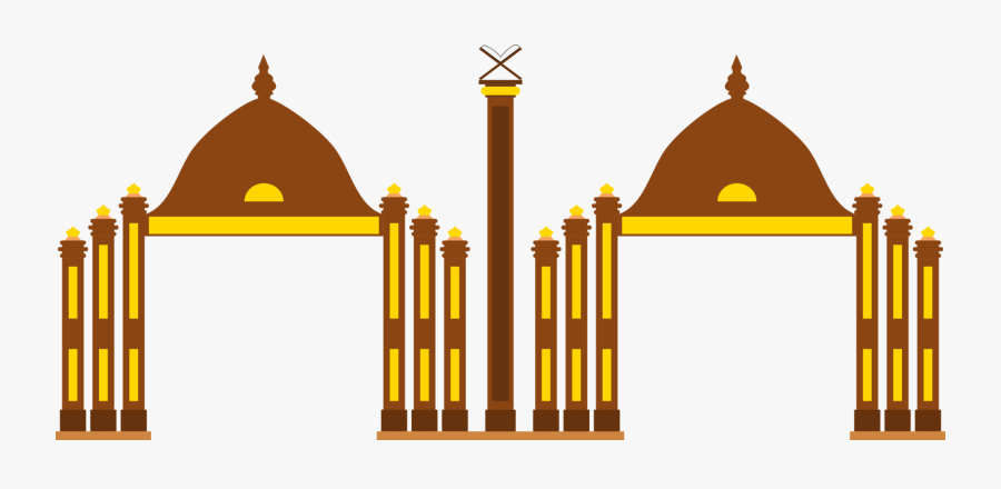 Yellow,outdoor Structure,facade - Istana Jahar, Transparent Clipart