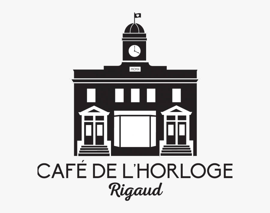 France Clipart Outdoor Cafe - Cafe De L Horloge Rigaud, Transparent Clipart