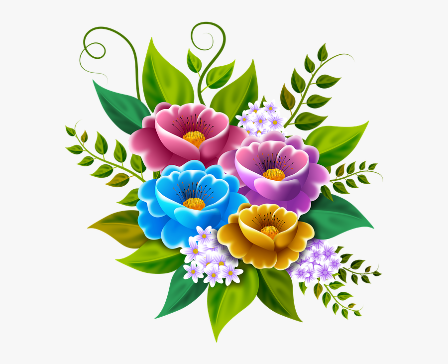 Ramalhete De Flores Png, Transparent Clipart