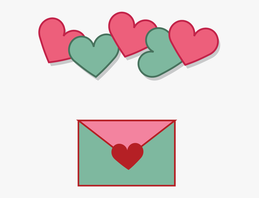 Paper Valentine S Day Love Heart Valentines - Corazon Animado, Transparent Clipart
