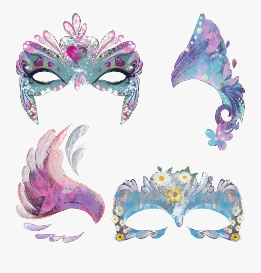 Use These Sample Clipart Images From The Princess Masks - Wings Clipart Picsart, Transparent Clipart