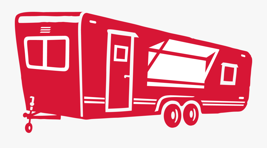 Food Trucks And Trailers Food Truck Icon Png , Png - Food Trailer Png, Transparent Clipart