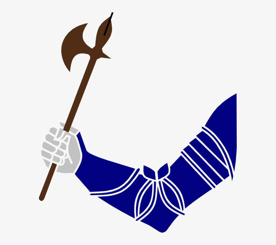 Arm Holding Axe Png, Transparent Clipart