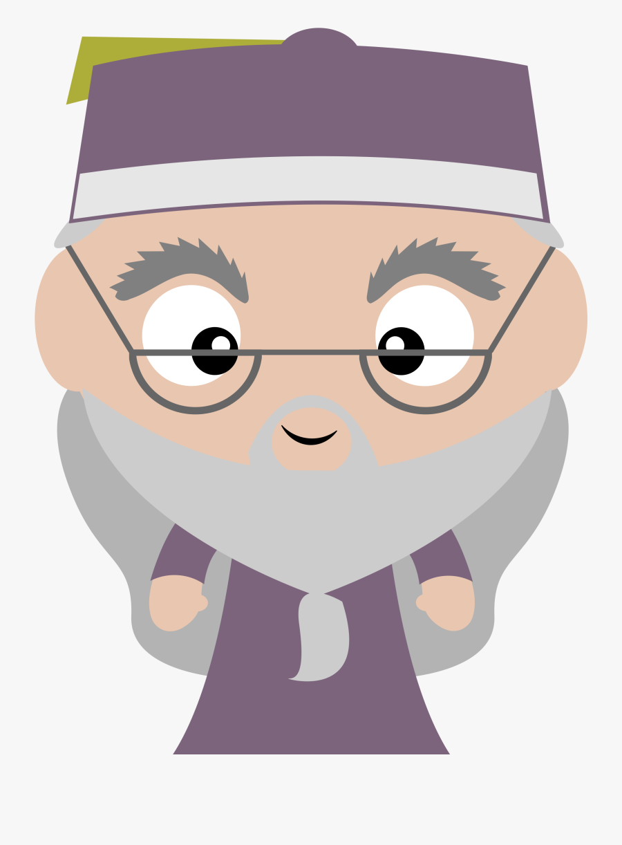 Harry Potter Clipart Cartoon - Harry Potter Dumbledore Clipart, Transparent Clipart