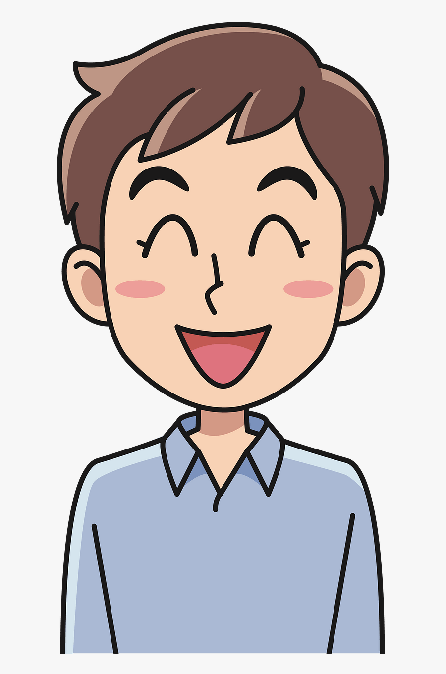 Angry Man Cartoon Png, Transparent Clipart