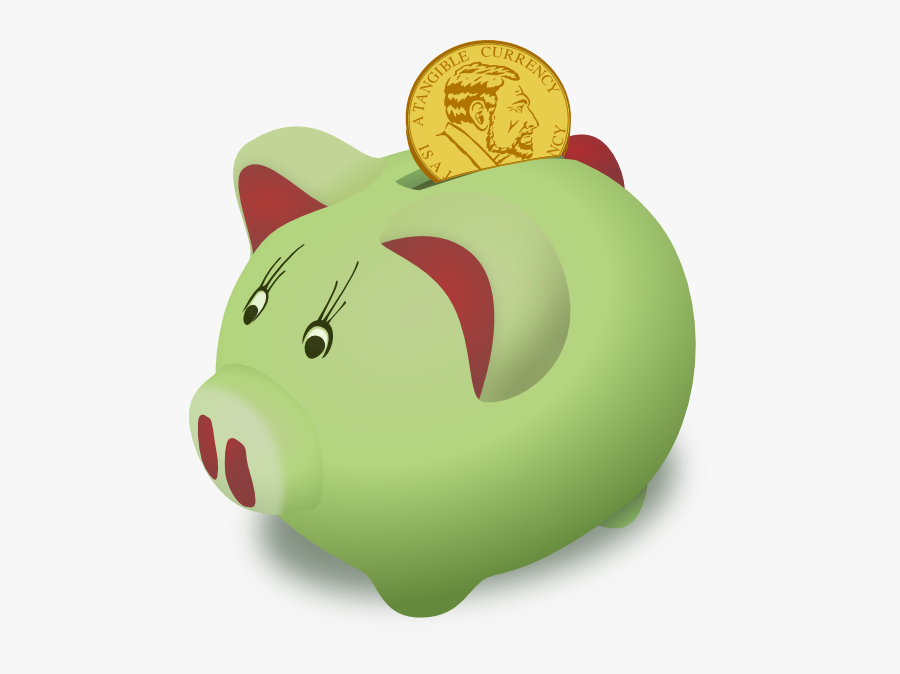 Piggy Bank Clip Art The Cliparts - Piggy Bank Clip Art, Transparent Clipart