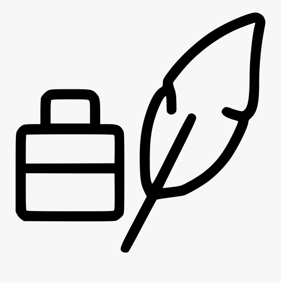 Feather Quill, Transparent Clipart