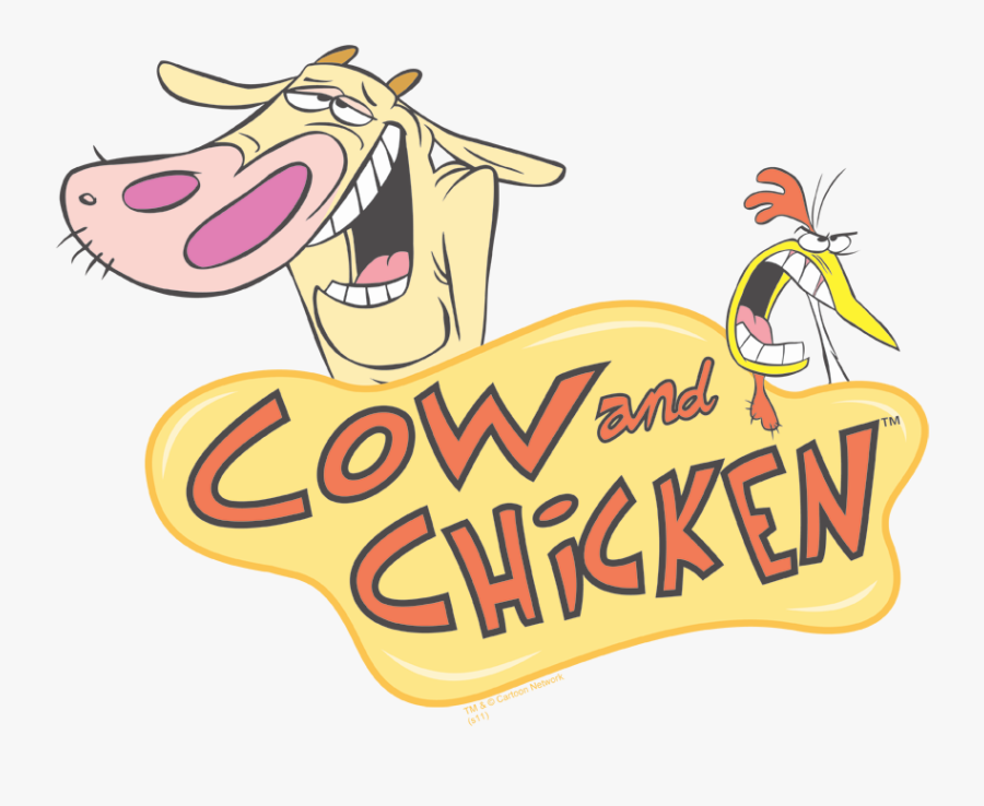 Cow And Chicken Logo, Transparent Clipart