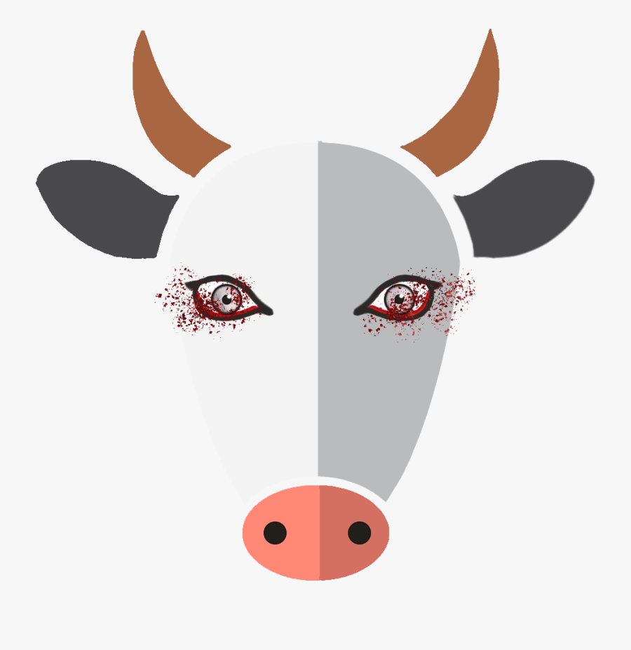 Dairy Cow, Transparent Clipart