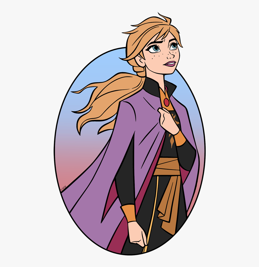Anna Frozen 2 Drawing, Transparent Clipart