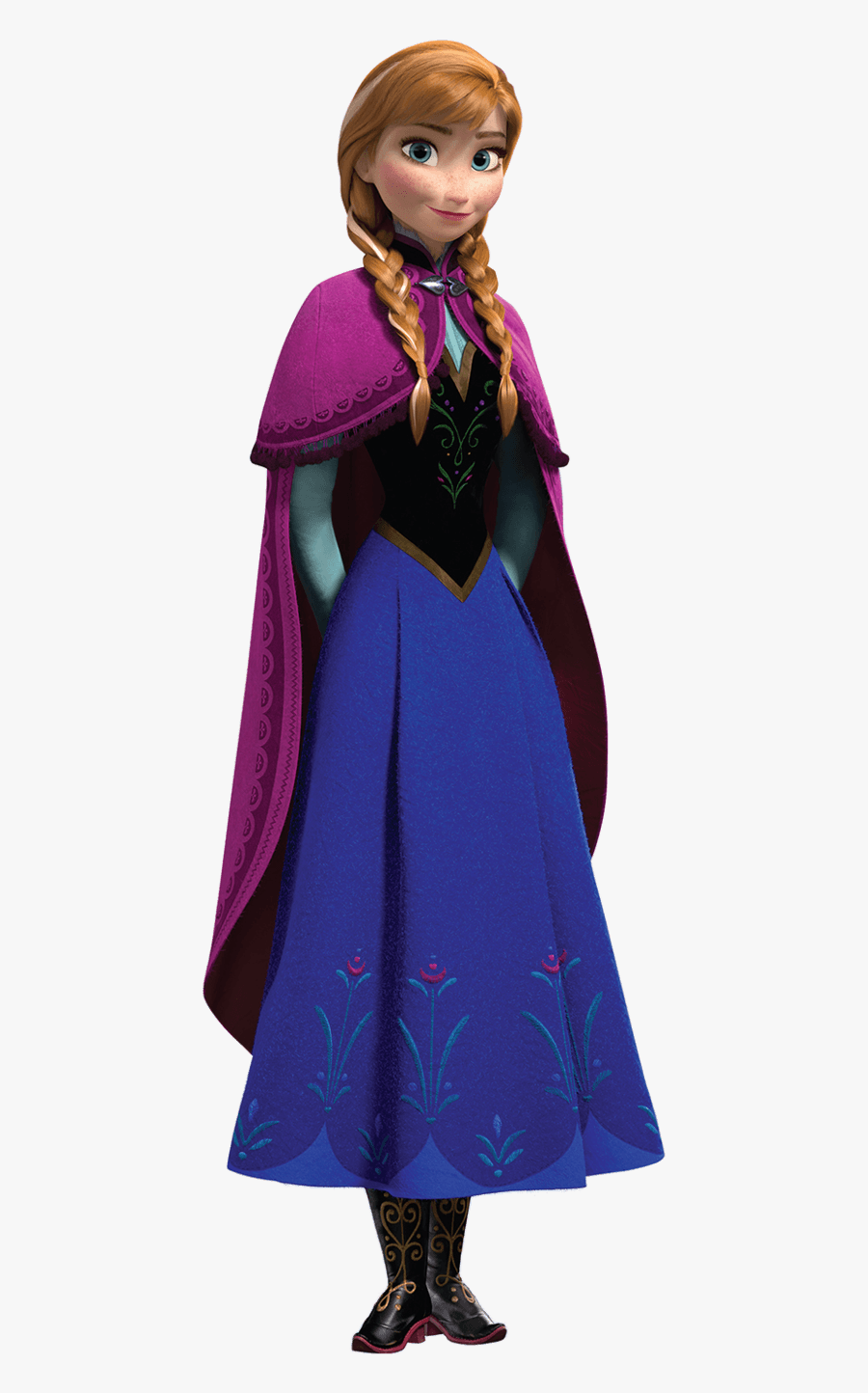 Anna Frozen Characters Clipart - Anna Frozen, Transparent Clipart