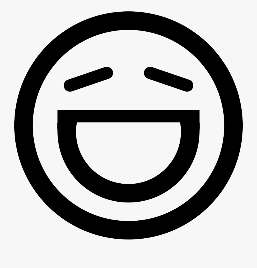 Thick Version Of Funny Jokes Svg Png Icon Free Download - Jokes Icon Png, Transparent Clipart