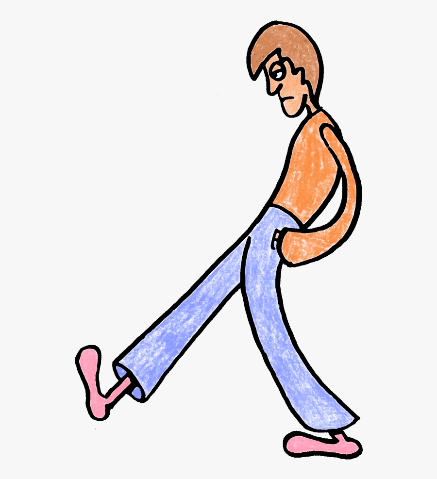 Walker Clipart Image & Pictures - Cartoon Crazy Person, Transparent Clipart