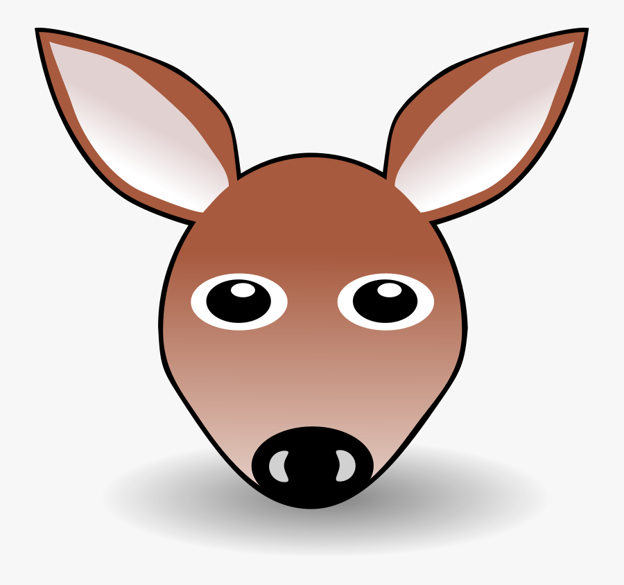 Download Fawn Clipart - Kangaroo Head Clipart, Transparent Clipart