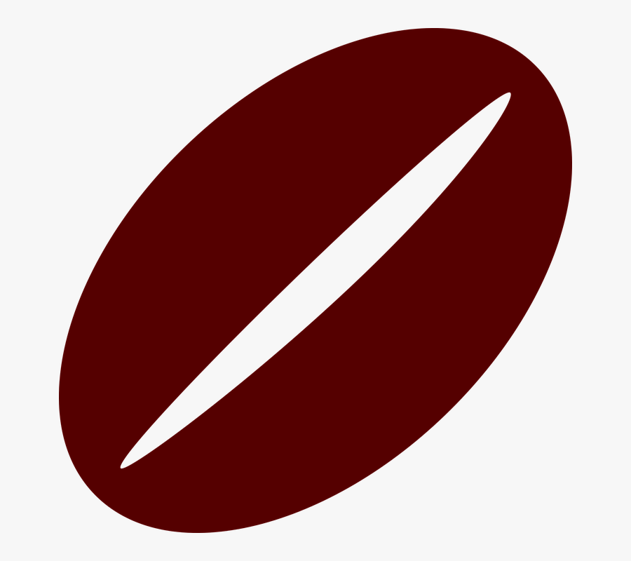 Coffee Bean Vector Png, Transparent Clipart