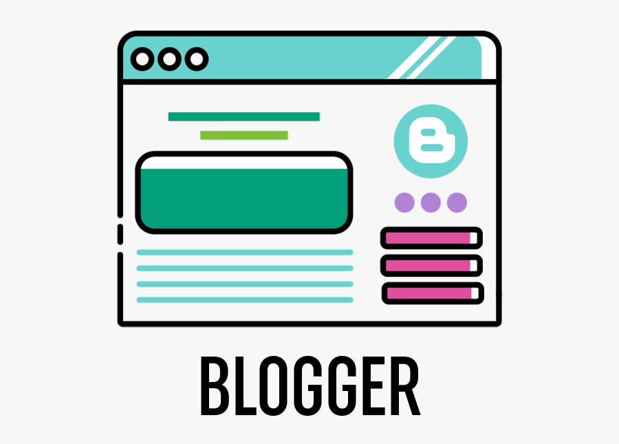Blogger - Design, Transparent Clipart
