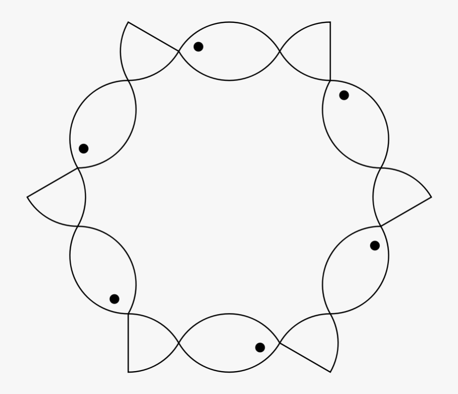 6 Fish Hexagon Png Images - Scalable Vector Graphics, Transparent Clipart