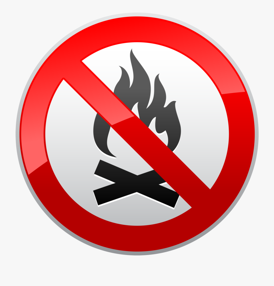No Fire Clipart, Transparent Clipart
