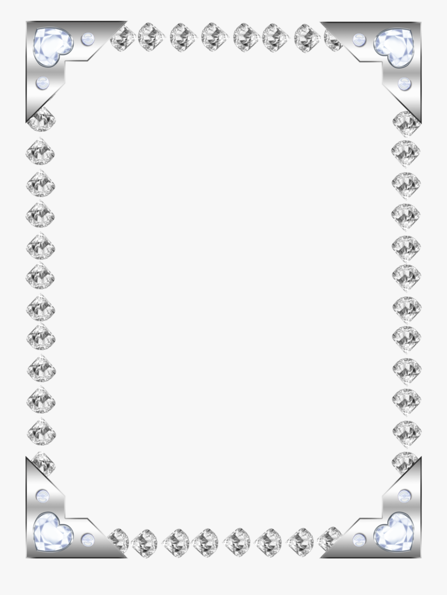 Clipart Diamond Banner - Diamond Frame Png, Transparent Clipart