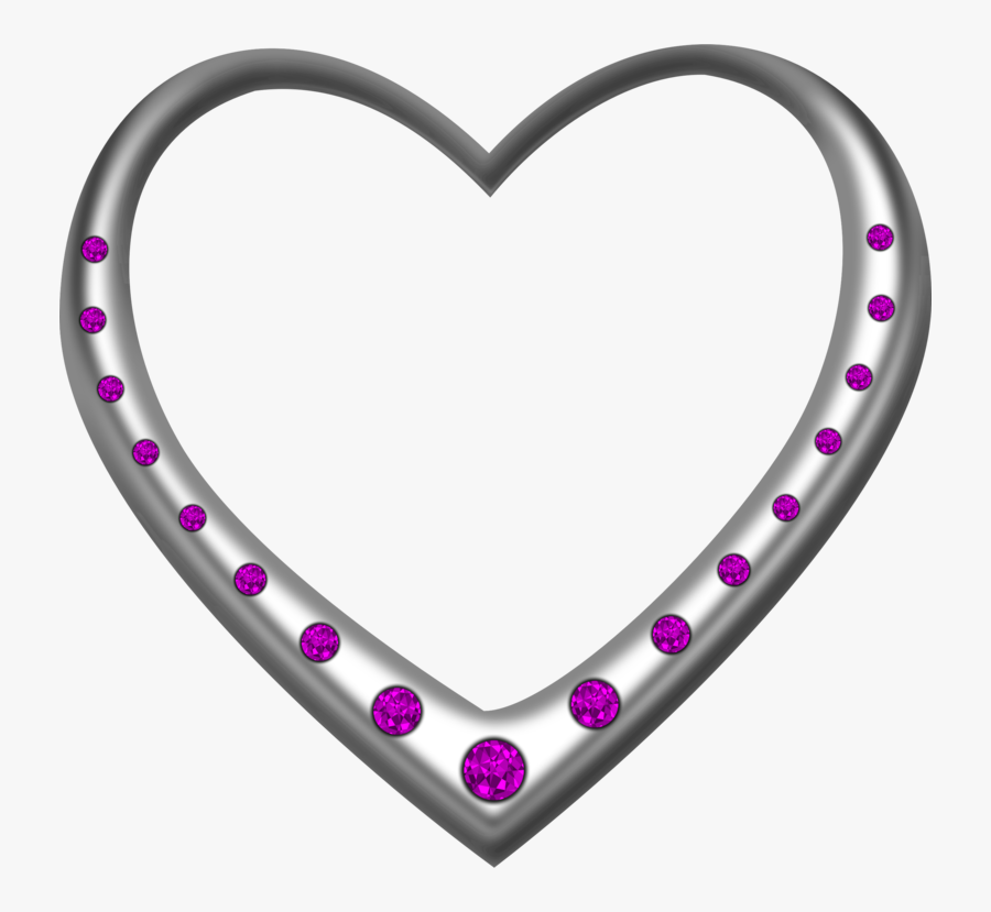 Pink,heart,body Jewelry - Silver Wedding Anniversary Clipart, Transparent Clipart