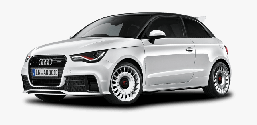 White Audi A1 - Audi A1 Png, Transparent Clipart