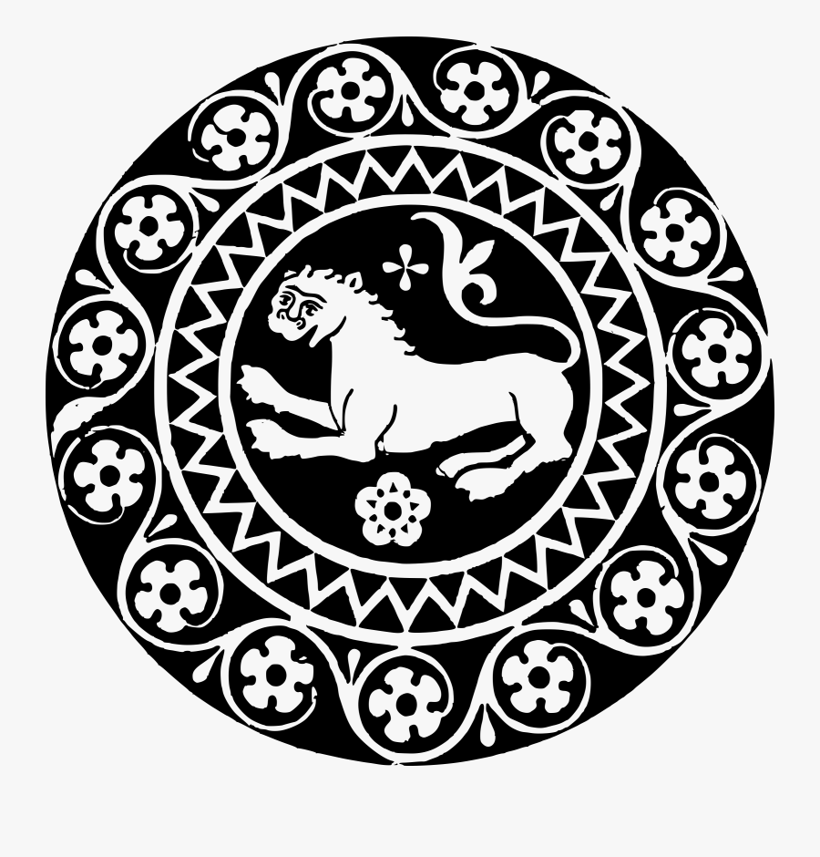 Lion - Burlington County Prosecutor Office Logo, Transparent Clipart