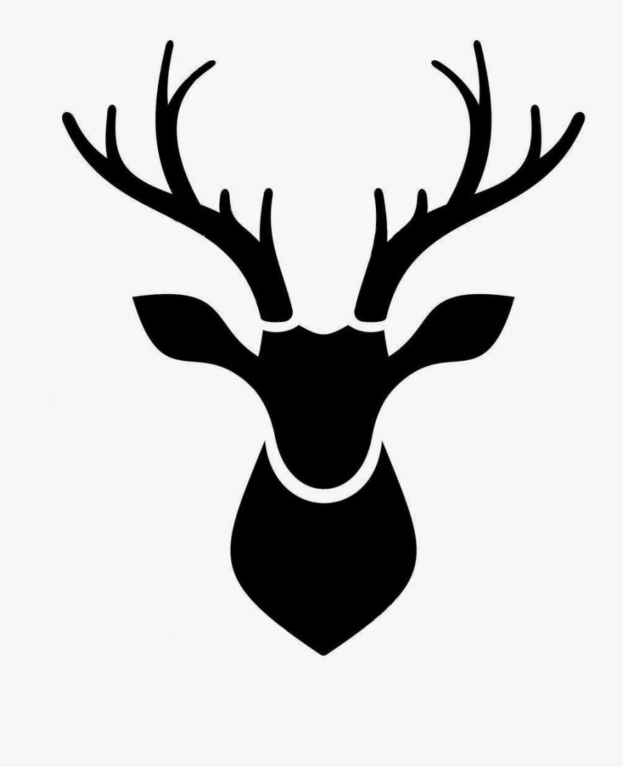 Reindeer Elk Moose Antler - Deer Png Logo, Transparent Clipart