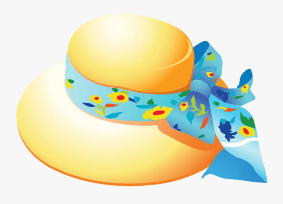 Download Yellow Summer Female Hat Clipart Png Photo - Sun Hat Clip Art, Transparent Clipart