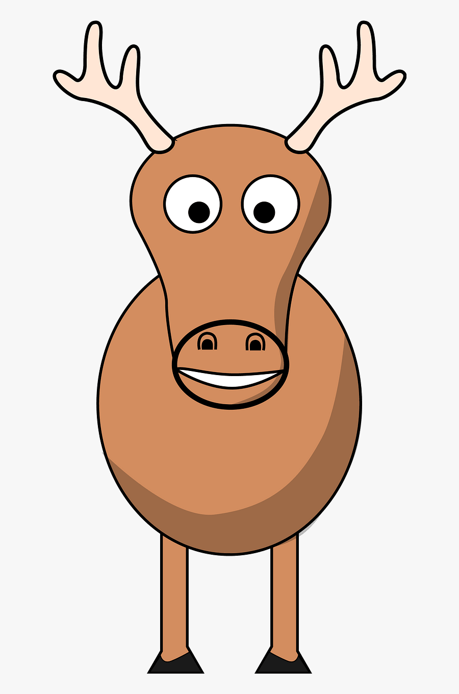 Reigndeer Clipart, Transparent Clipart