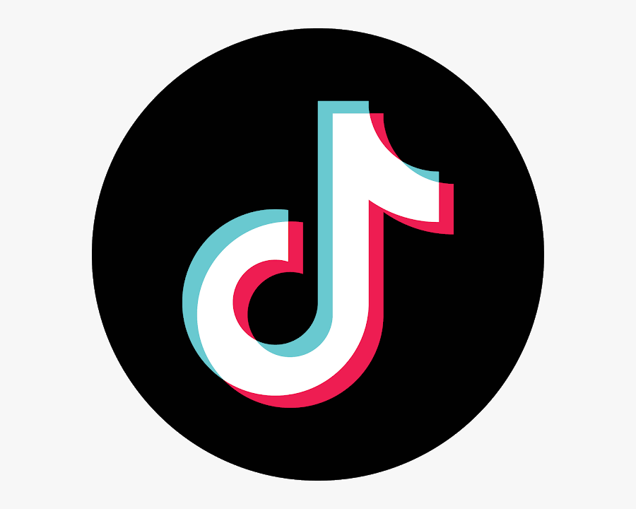 Tik Tok Icon Circle - Tik Tok Png, Transparent Clipart