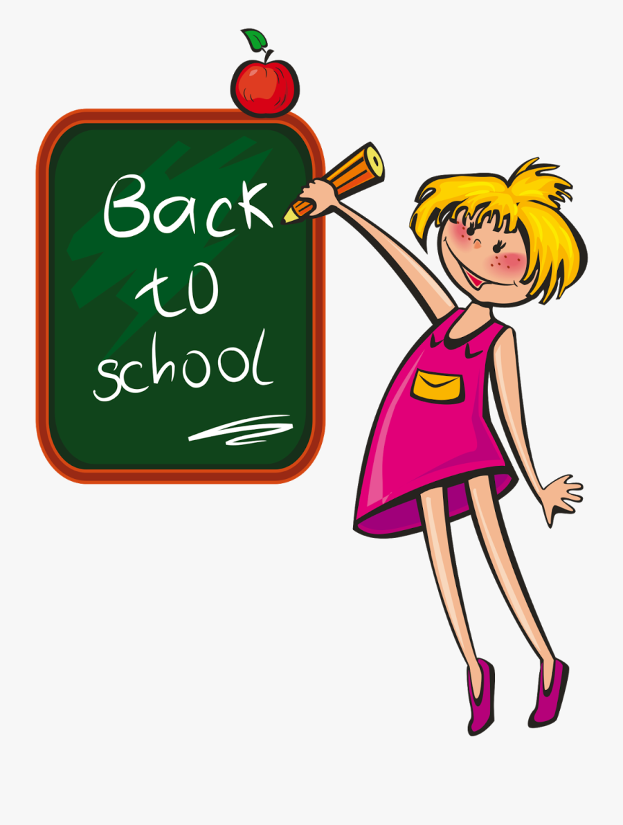 School Days Clip Art, Transparent Clipart