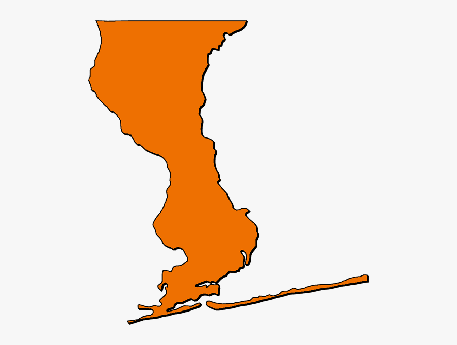 A Collection Of Simplified Outline Maps Of Escambia, Transparent Clipart