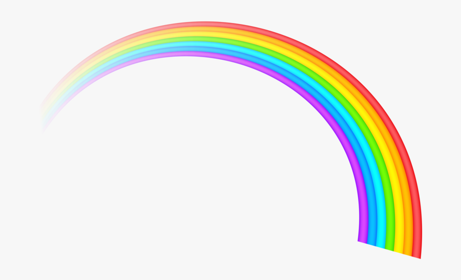 Rainbow Transparent Clipart P - Rainbow Clipart Transparent, Transparent Clipart